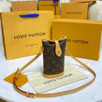 Louis Vuitton Fold Me Pouch M80874 Brown
